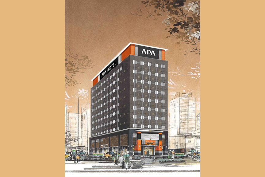 アパホテル〈なんば心斎橋西〉2510