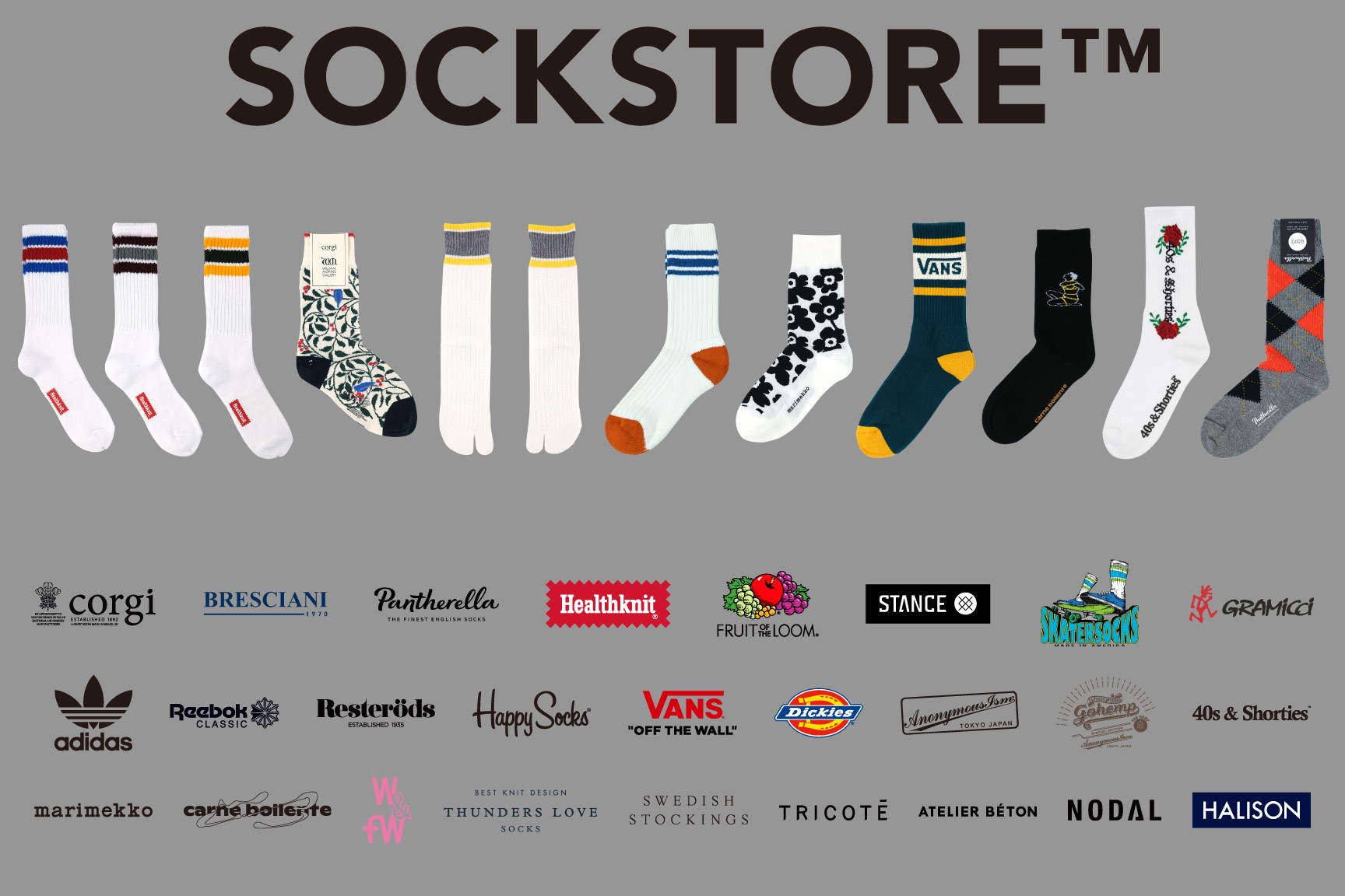 SOCKSTORE　メイン画像