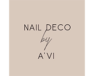 NAIL DECO by A'VI 万代ビルボードプレイス店　ロゴ