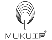 MUKU工房本店　ロゴ