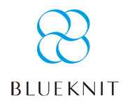 BLUEKNIT store　ロゴ