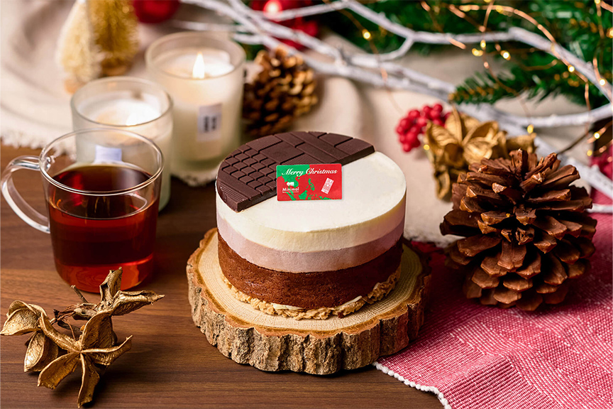 ミニマル　クリスマスケーキ　メイン