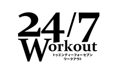 24/7Workout　ロゴ