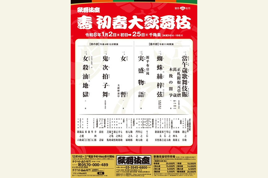 壽 初春大歌舞伎