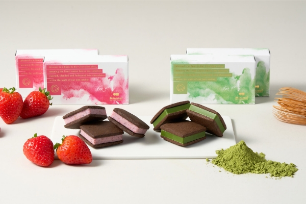 minimal　クリスマス2512　サンド（苺・抹茶）