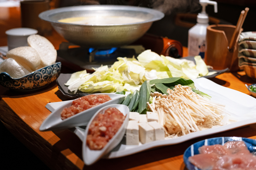 博多水炊きあうん中洲五丁目 料理